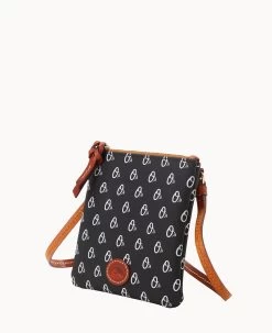 MLB Orioles Small North South Top Zip Crossbody Orioles -Online Sale Dooney & Bourke BL370G MJBLPATNORLS ALT1 1