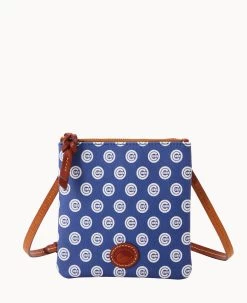 MLB Cubs Small North South Top Zip Crossbody Cubs 15 MLB Cubs Small North South Top Zip Crossbody Cubs -Online Sale Dooney & Bourke BL370G MJBUPATNCUBS 1