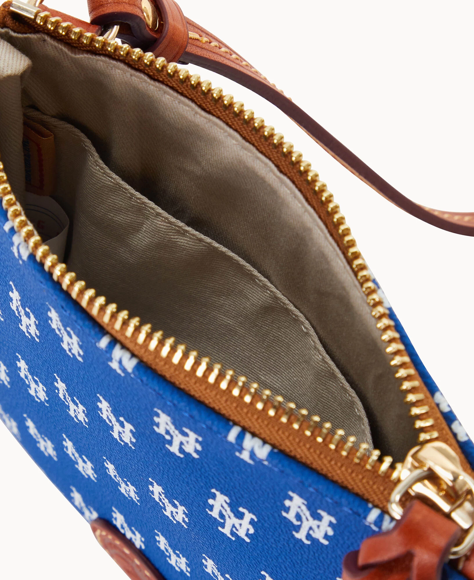 MLB Mets Small North South Top Zip Crossbody Mets 5 MLB Mets Small North South Top Zip Crossbody Mets - Image 3