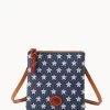 MLB Astros Small North South Top Zip Crossbody Astros -Online Sale Dooney & Bourke BL370G MJNVPATNASTO