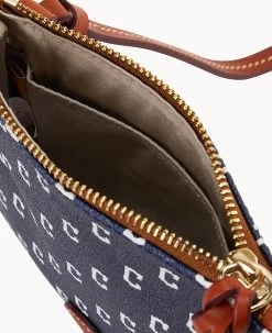 MLB Guardians Small North South Top Zip Crossbody Guardians -Online Sale Dooney & Bourke BL370G MJNVPATNGUAR ALT2 1