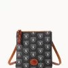 NFL Raiders Small North South Top Zip Crossbody Raiders 2 NFL Raiders Small North South Top Zip Crossbody Raiders -Online Sale Dooney & Bourke BL370G NJBLPATNRAID
