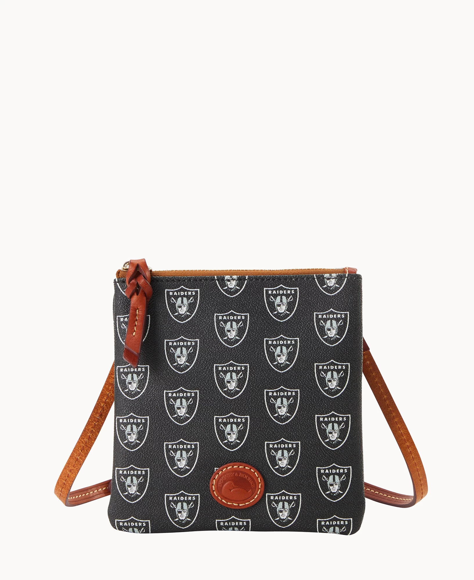 NFL Raiders Small North South Top Zip Crossbody Raiders 3 NFL Raiders Small North South Top Zip Crossbody Raiders