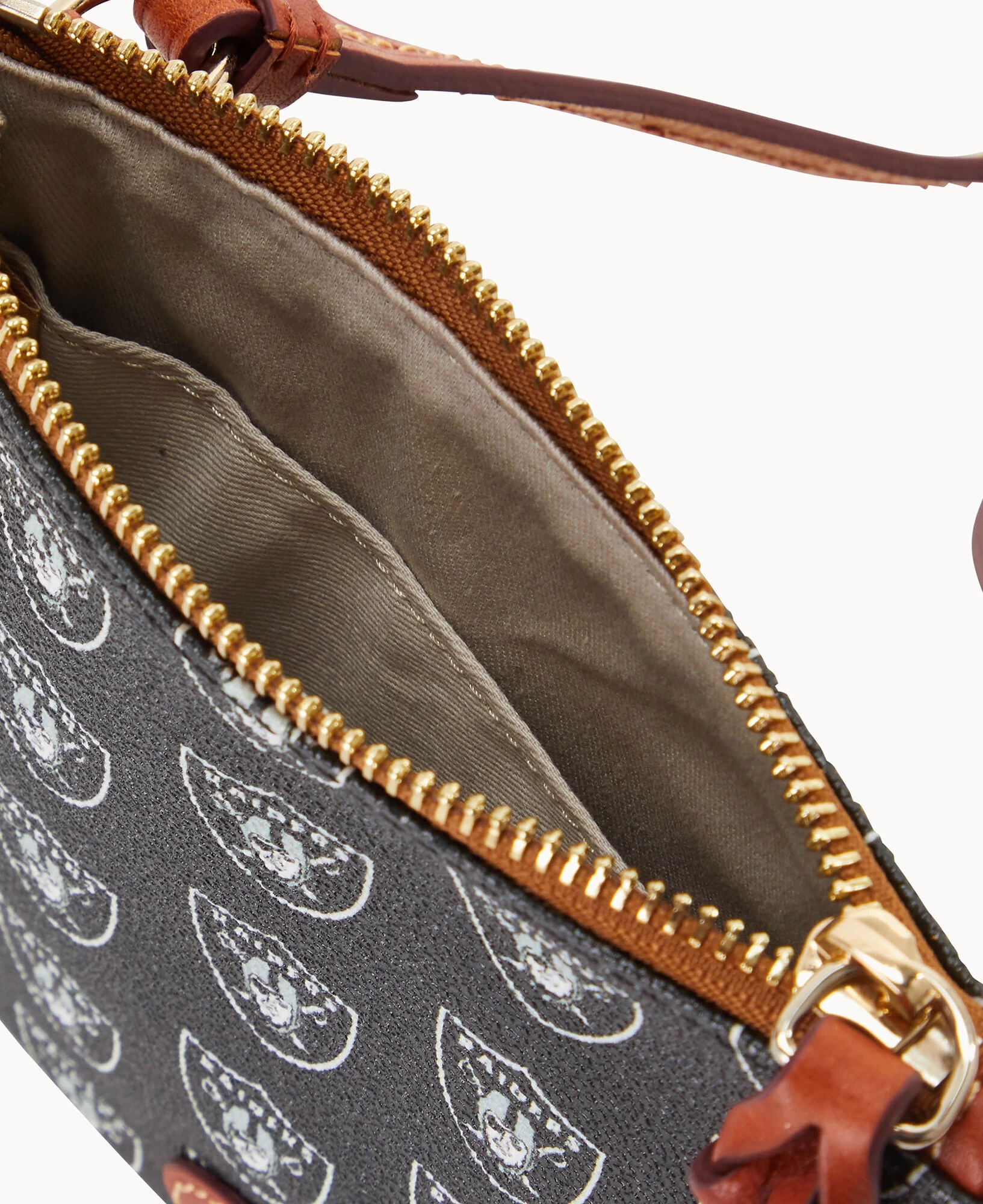 NFL Raiders Small North South Top Zip Crossbody Raiders 5 NFL Raiders Small North South Top Zip Crossbody Raiders - Image 3