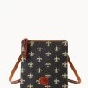 NFL Saints Small North South Top Zip Crossbody Saints 1 NFL Saints Small North South Top Zip Crossbody Saints -Online Sale Dooney & Bourke BL370G NJBLPATNSNTS