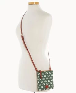 NFL Packers Small North South Top Zip Crossbody Packers -Online Sale Dooney & Bourke BL370G NJGRPATNPCKR ALT4