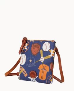 MLB Astros Small N S Top Zip Crossbody Astros 16 MLB Astros Small N S Top Zip Crossbody Astros -Online Sale Dooney & Bourke BL370G QUNVPATNASTO ALT1 1