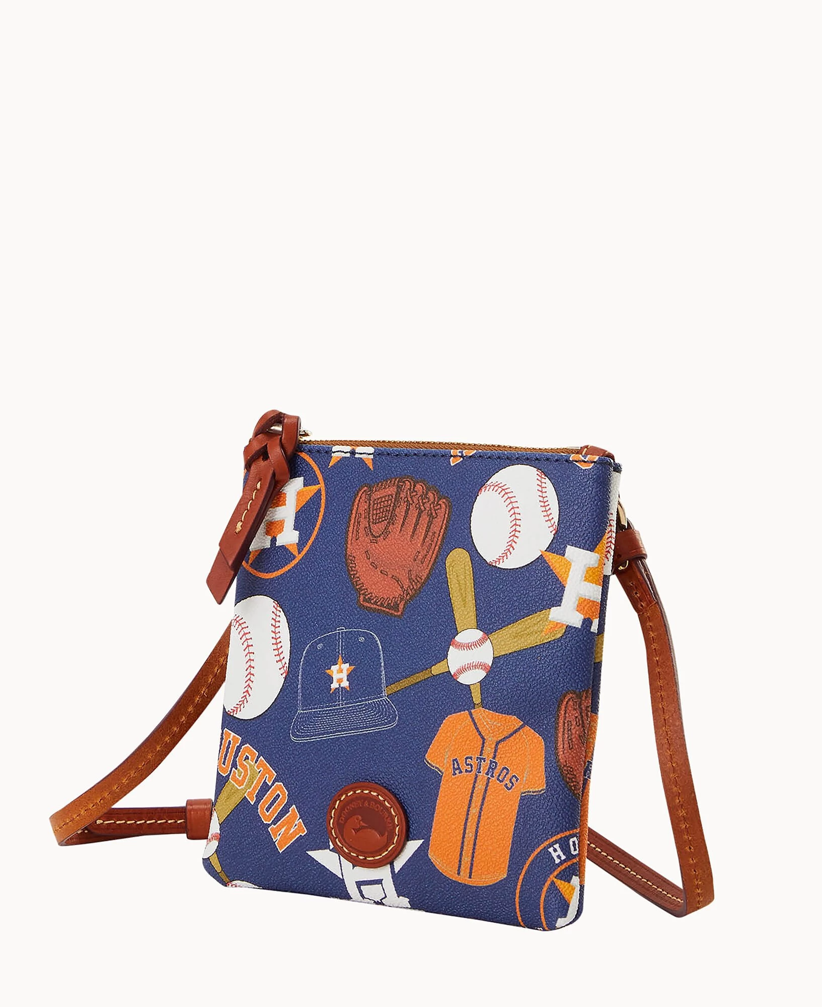 MLB Astros Small N S Top Zip Crossbody Astros 8 MLB Astros Small N S Top Zip Crossbody Astros - Image 6