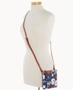 MLB Yankees Small N S Top Zip Crossbody Yankees -Online Sale Dooney & Bourke BL370G QUNVPATNYANK ALT4 1