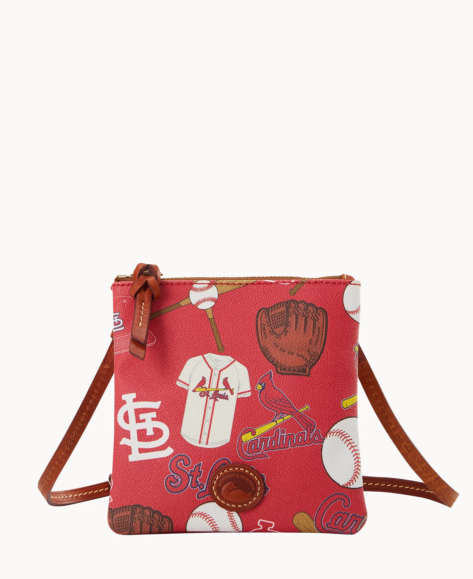 MLB Cardinals Small N S Top Zip Crossbody Cardinals 3 MLB Cardinals Small N S Top Zip Crossbody Cardinals