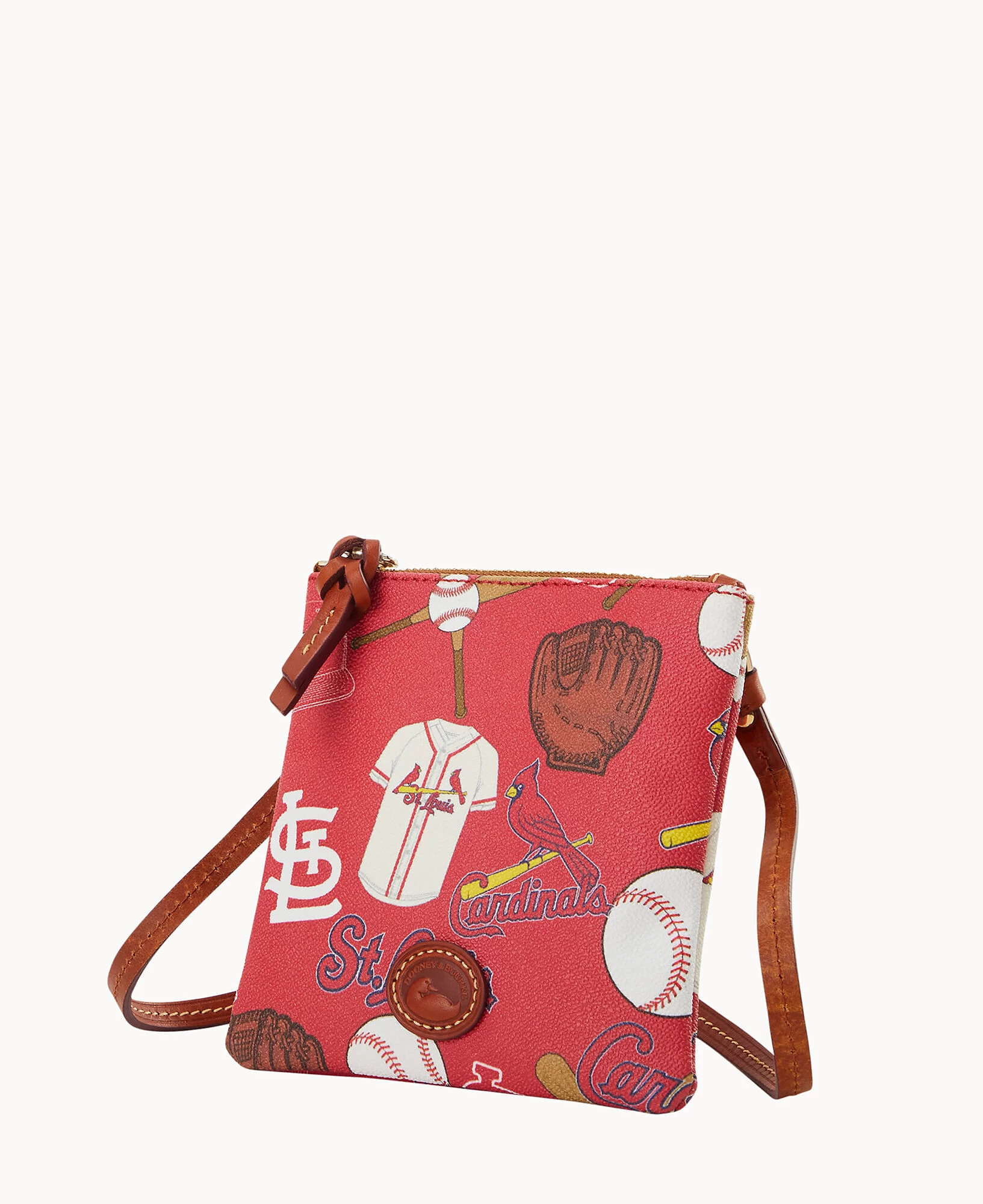 MLB Cardinals Small N S Top Zip Crossbody Cardinals 4 MLB Cardinals Small N S Top Zip Crossbody Cardinals - Image 2