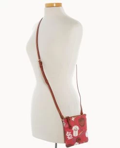 MLB Cardinals Small N S Top Zip Crossbody Cardinals 14 MLB Cardinals Small N S Top Zip Crossbody Cardinals -Online Sale Dooney & Bourke BL370G QURDPATNCDNL ALT4