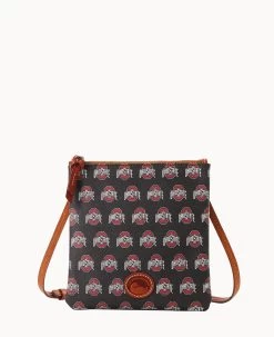 Collegiate Ohio State University North South Top Zip Crossbody Ohio State 19 Collegiate Ohio State University North South Top Zip Crossbody Ohio State -Online Sale Dooney & Bourke BL371G AABLPATNOHST 2