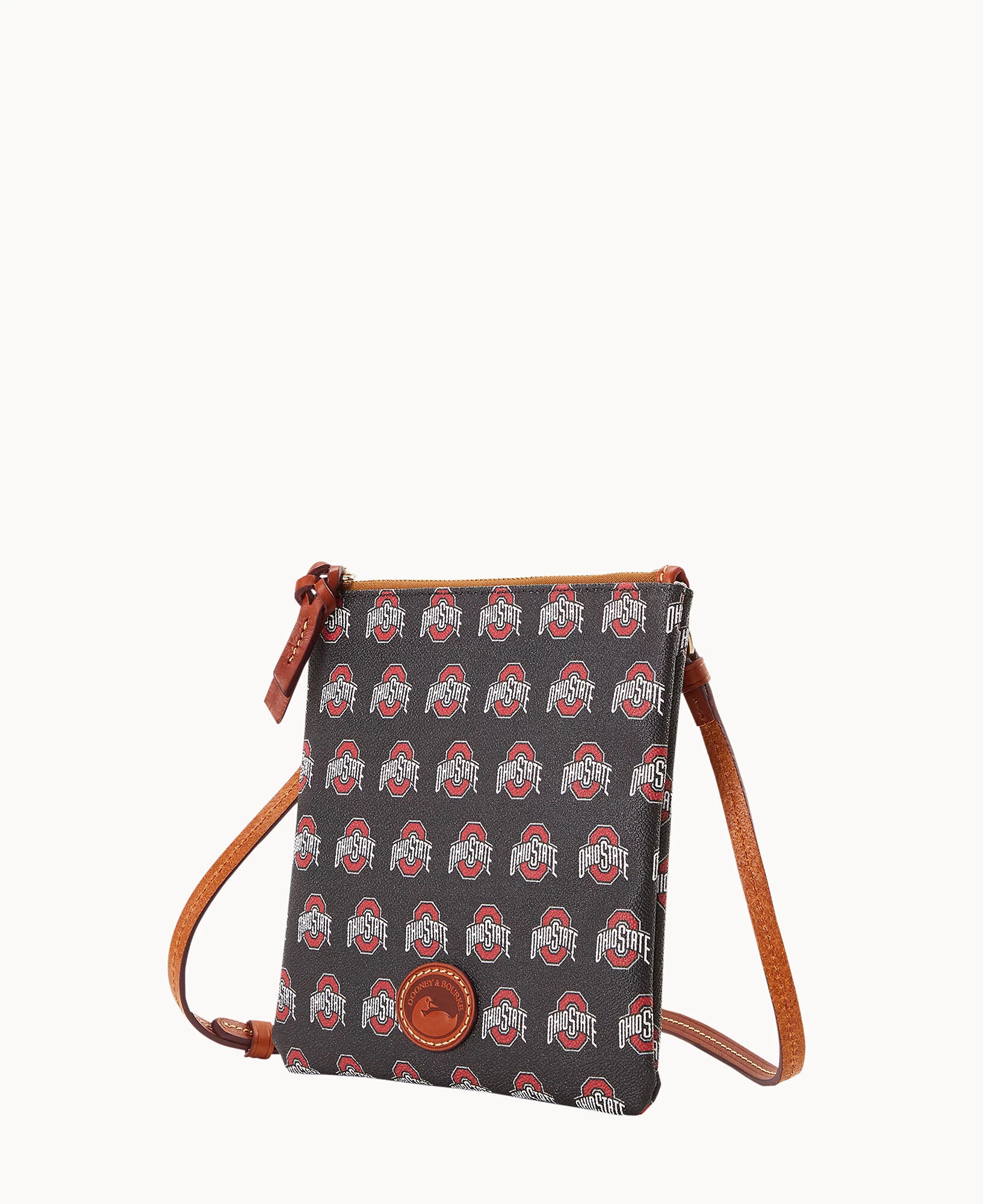 Collegiate Ohio State University North South Top Zip Crossbody Ohio State 4 Collegiate Ohio State University North South Top Zip Crossbody Ohio State - Image 2