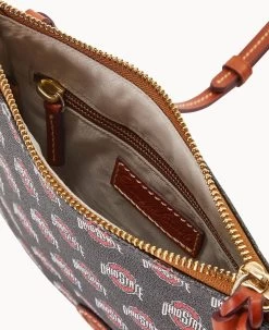 Collegiate Ohio State University North South Top Zip Crossbody Ohio State 17 Collegiate Ohio State University North South Top Zip Crossbody Ohio State -Online Sale Dooney & Bourke BL371G AABLPATNOHST ALT2 1