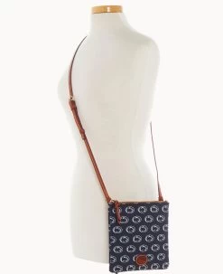 Collegiate Penn State University North South Top Zip Crossbody Penn State 18 Collegiate Penn State University North South Top Zip Crossbody Penn State -Online Sale Dooney & Bourke BL371G AANVPATNPNST ALT4 1
