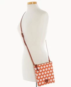 Collegiate Clemson University North South Top Zip Crossbody Clemson -Online Sale Dooney & Bourke BL371G AAORPATNCLM0 ALT4