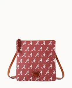 Collegiate University Of Alabama North South Top Zip Crossbody University Of Alabam