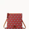 Collegiate University Of Georgia North South Top Zip Crossbody University Of Georgi -Online Sale Dooney & Bourke BL371G AARDPATNGEA0