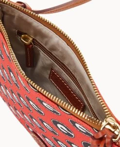 Collegiate University Of Georgia North South Top Zip Crossbody University Of Georgi -Online Sale Dooney & Bourke BL371G AARDPATNGEA0 ALT2