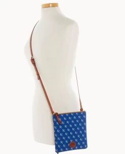 MLB Royals North South Top Zip Crossbody Royals -Online Sale Dooney & Bourke BL371G MJBUPATNRYLS ALT4 1