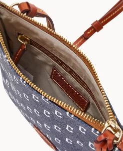 MLB Guardians North South Top Zip Crossbody Guardians -Online Sale Dooney & Bourke BL371G MJNVPATNGUAR ALT2 1