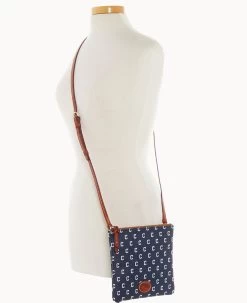 MLB Guardians North South Top Zip Crossbody Guardians -Online Sale Dooney & Bourke BL371G MJNVPATNGUAR ALT4