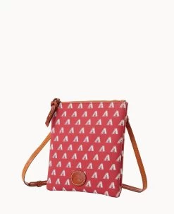 MLB Diamondbacks North South Top Zip Crossbody Diamondbacks 16 MLB Diamondbacks North South Top Zip Crossbody Diamondbacks -Online Sale Dooney & Bourke BL371G MJRDPATNDBAK ALT1 1