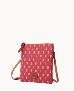 MLB Red Sox North South Top Zip Crossbody Red Sox -Online Sale Dooney & Bourke BL371G MJRDPATNRDSX ALT1 1