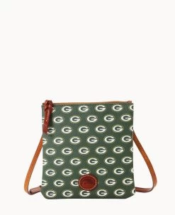 NFL Packers North South Top Zip Crossbody Packers 15 NFL Packers North South Top Zip Crossbody Packers -Online Sale Dooney & Bourke BL371G NJGRPATNPCKR 1