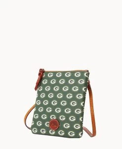 NFL Packers North South Top Zip Crossbody Packers 16 NFL Packers North South Top Zip Crossbody Packers -Online Sale Dooney & Bourke BL371G NJGRPATNPCKR ALT1 1