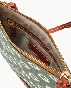 NFL Packers North South Top Zip Crossbody Packers 17 NFL Packers North South Top Zip Crossbody Packers -Online Sale Dooney & Bourke BL371G NJGRPATNPCKR ALT2 1
