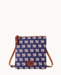 NFL NY Giants North South Top Zip Crossbody Giants -Online Sale Dooney & Bourke BL371G NJNVPATNGIAN 1