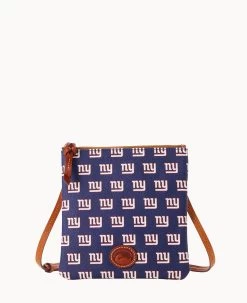 NFL NY Giants North South Top Zip Crossbody Giants -Online Sale Dooney & Bourke BL371G NJNVPATNGIAN 2