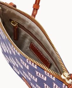 NFL NY Giants North South Top Zip Crossbody Giants -Online Sale Dooney & Bourke BL371G NJNVPATNGIAN ALT2 1