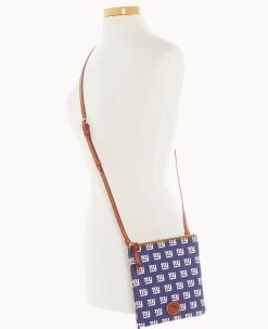 NFL NY Giants North South Top Zip Crossbody Giants -Online Sale Dooney & Bourke BL371G NJNVPATNGIAN ALT4 1