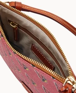 NFL AZ Cardinals North South Top Zip Crossbody Cardinals 17 NFL AZ Cardinals North South Top Zip Crossbody Cardinals -Online Sale Dooney & Bourke BL371G NJRDPATNCDNA ALT2 1