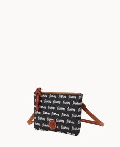 MLB Marlins Top Zip Crossbody Marlins 16 MLB Marlins Top Zip Crossbody Marlins -Online Sale Dooney & Bourke BL372G MJBLPATNMRLN ALT1 1