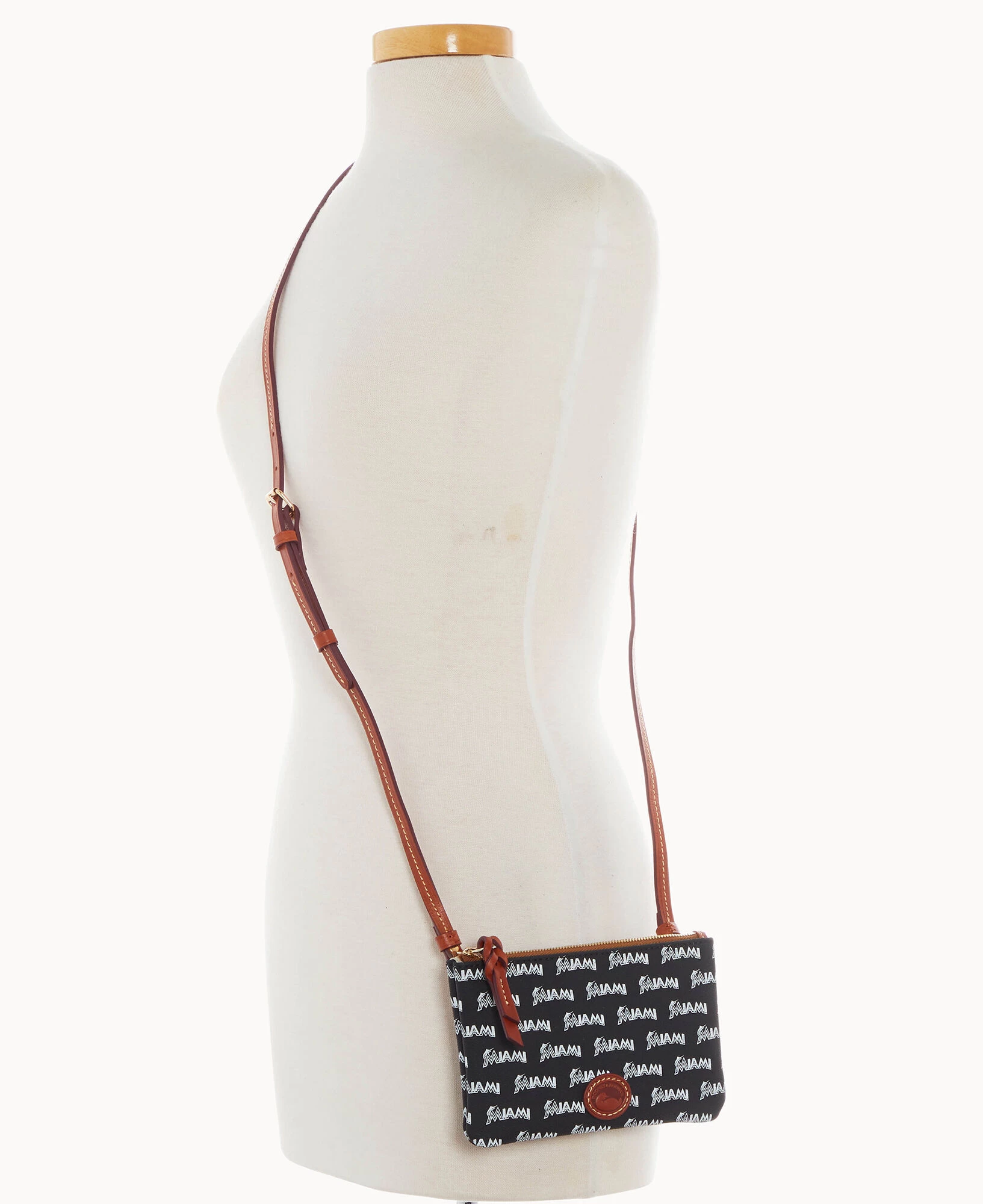 MLB Marlins Top Zip Crossbody Marlins 6 MLB Marlins Top Zip Crossbody Marlins - Image 4