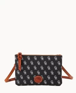 MLB Rockies Top Zip Crossbody Rockies 15 MLB Rockies Top Zip Crossbody Rockies -Online Sale Dooney & Bourke BL372G MJBLPATNROKI 1