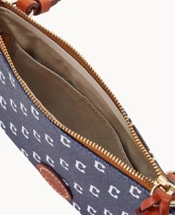 MLB Guardians Top Zip Crossbody Guardians -Online Sale Dooney & Bourke BL372G MJNVPATNGUAR ALT2