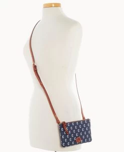 MLB Guardians Top Zip Crossbody Guardians -Online Sale Dooney & Bourke BL372G MJNVPATNGUAR ALT4