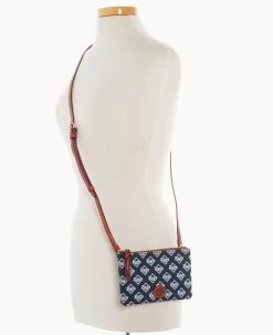 MLB Rays Top Zip Crossbody Rays 14 MLB Rays Top Zip Crossbody Rays -Online Sale Dooney & Bourke BL372G MJNVPATNRAYS ALT4
