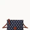MLB Twins Top Zip Crossbody Twins -Online Sale Dooney & Bourke BL372G MJNVPATNTWNS