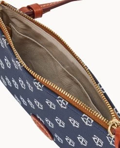 MLB Twins Top Zip Crossbody Twins -Online Sale Dooney & Bourke BL372G MJNVPATNTWNS ALT2