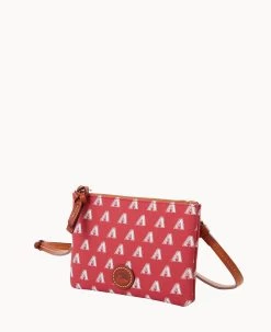 MLB Diamondbacks Top Zip Crossbody Diamondbacks -Online Sale Dooney & Bourke BL372G MJRDPATNDBAK ALT1 1