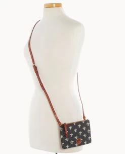 NFL Saints Top Zip Crossbody Saints -Online Sale Dooney & Bourke BL372G NJBLPATNSNTS ALT4