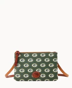 NFL Packers Top Zip Crossbody Packers -Online Sale Dooney & Bourke BL372G NJGRPATNPCKR 2