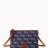 NFL Patriots Top Zip Crossbody Patriots 2 NFL Patriots Top Zip Crossbody Patriots -Online Sale Dooney & Bourke BL372G NJNVPATNPATR