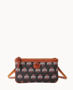 Collegiate Ohio State University Large Slim Crossbody Ohio State -Online Sale Dooney & Bourke BL373G AABLPATNOHST 1
